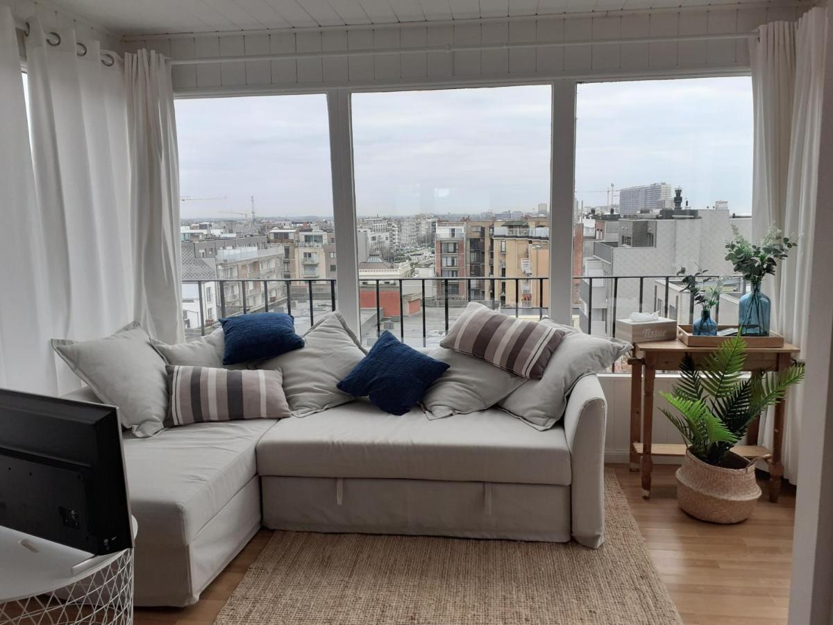 Gezellig Centraal Gelegen Penthouse Oostende Exterior foto