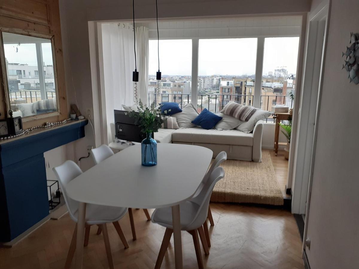 Gezellig Centraal Gelegen Penthouse Oostende Exterior foto
