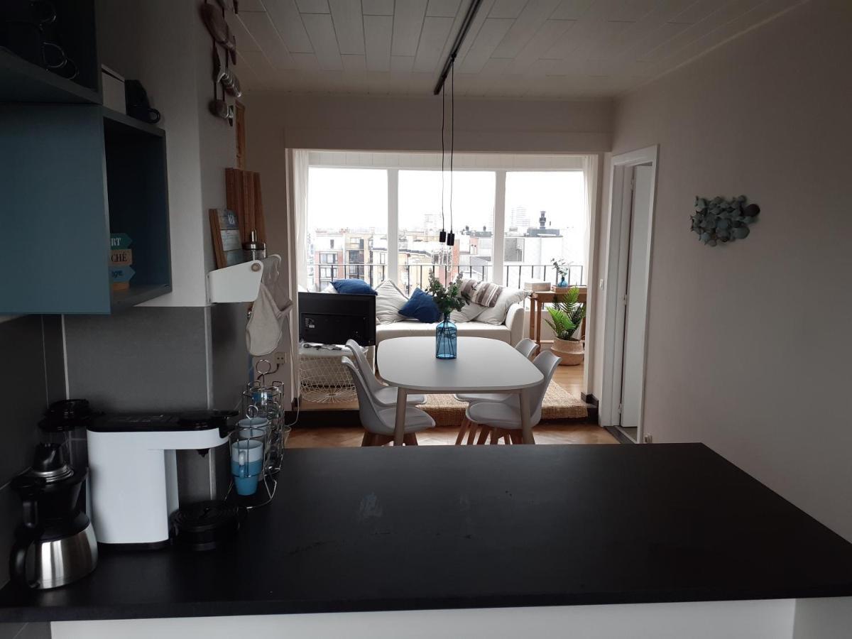 Gezellig Centraal Gelegen Penthouse Oostende Exterior foto