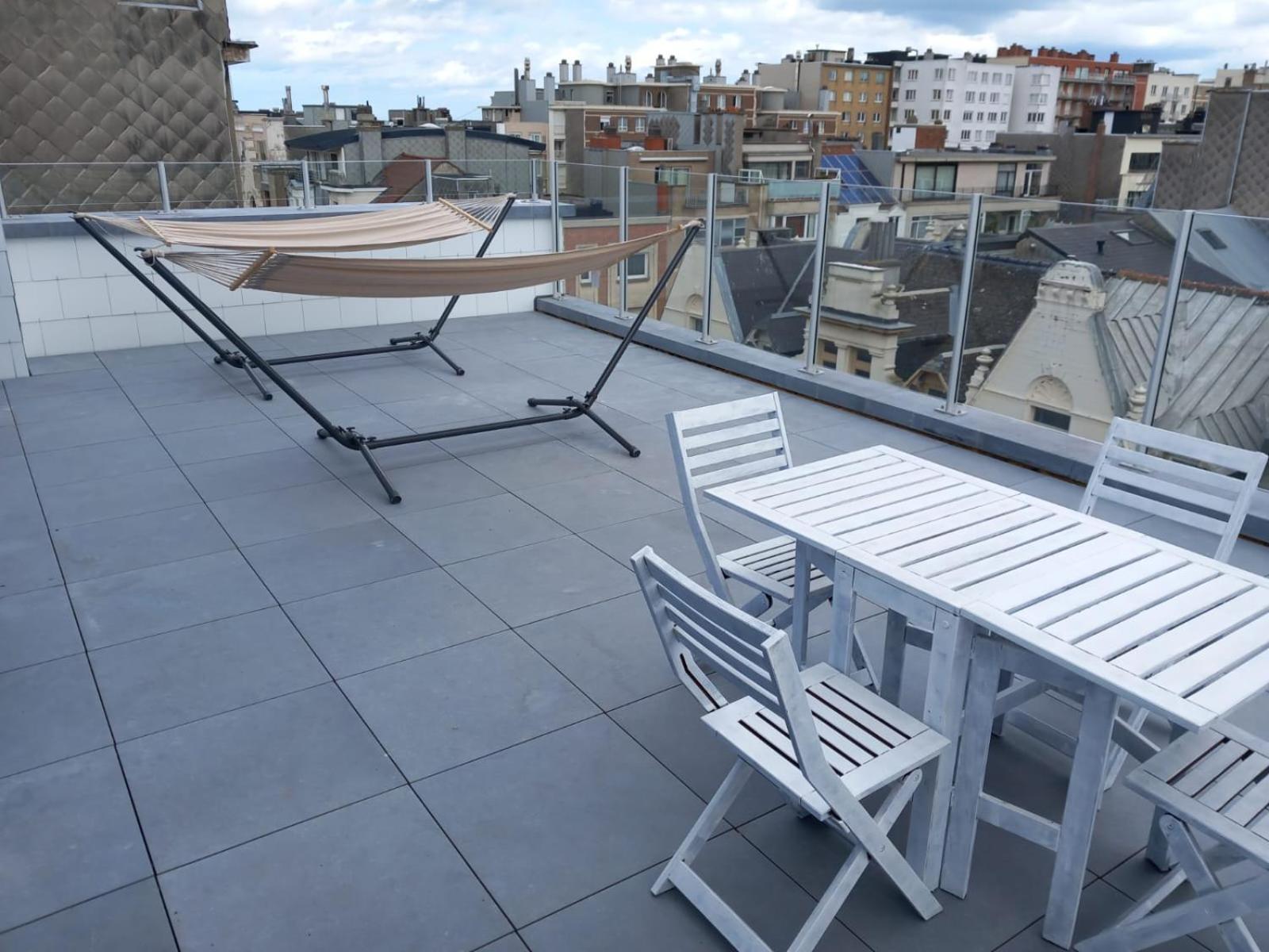 Gezellig Centraal Gelegen Penthouse Oostende Exterior foto